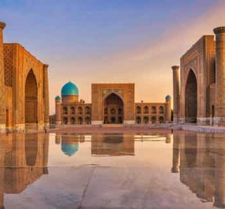 Съкровищата по Пътя на коприната Узбекистан и Казахстан  